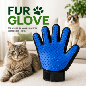 FurGlove – rękawica do wyczesywania sierści